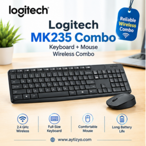Logitech MK235 Wireless Keyboard and Mouse Combo